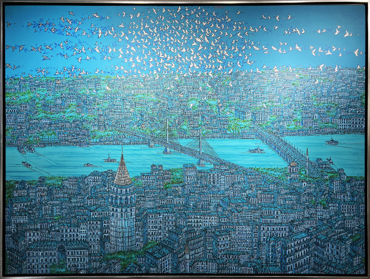 İstanbul, Galata ve Kuşlar